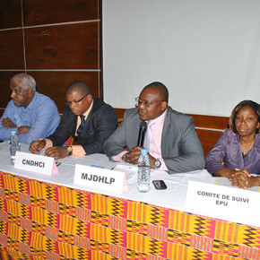 Atelier de consultation des organisations de la société civile sur les stratégies de suivi des recommandations de l’EPU 2014 acceptées par la Côte d’Ivoire. Atelier de consultation des organisations de la société civile sur les stratégies de suivi des recommandations de l’EPU 2014 acceptées par la Côte d’Ivoire.